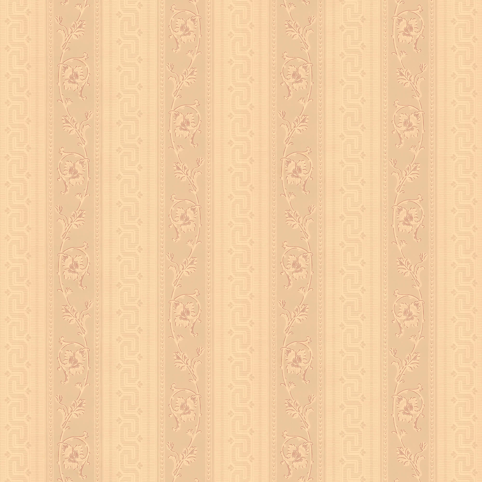 Lim & Handtryck - Nääs Slott - Ljusgul/röd K33-50