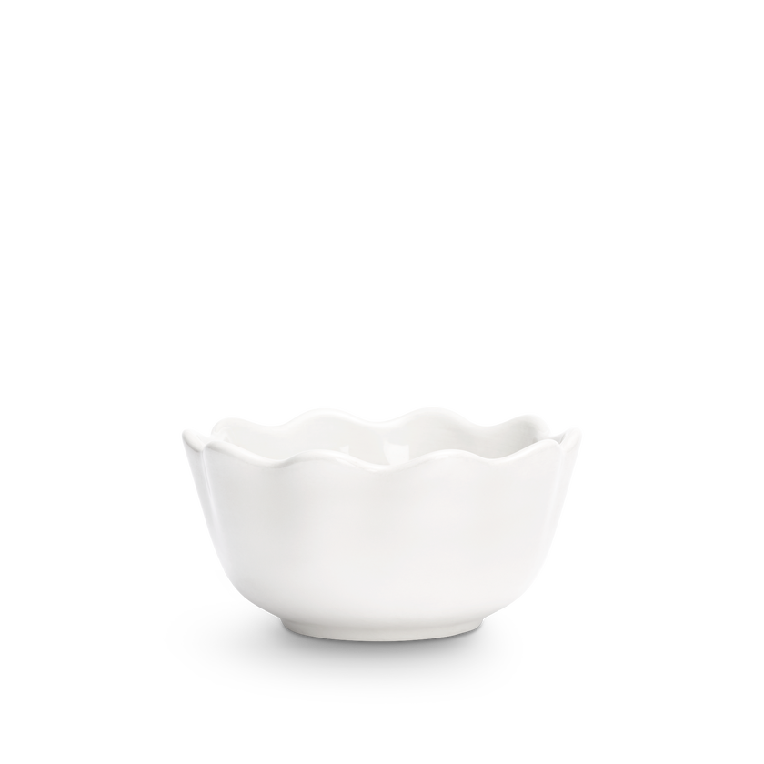 Oyster Skål 13 cm Vit